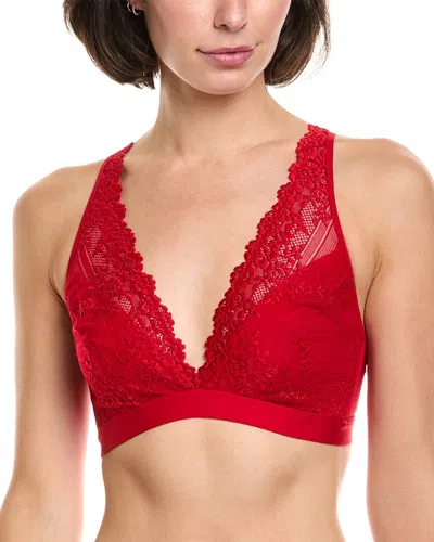 Wacoal Embrace Lace Softcup Bra In Red