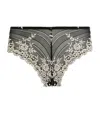Wacoal Embrace Lace Tanga Briefs In Black