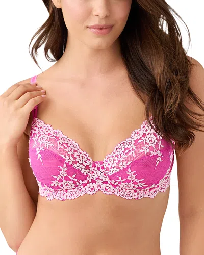 Wacoal Embrace Lace Underwire Bra In Pink