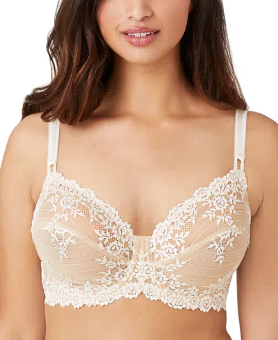 Wacoal Embrace Lace Underwire Bra 65191, Up To Ddd Cup In Nude,ivory- Nude 01