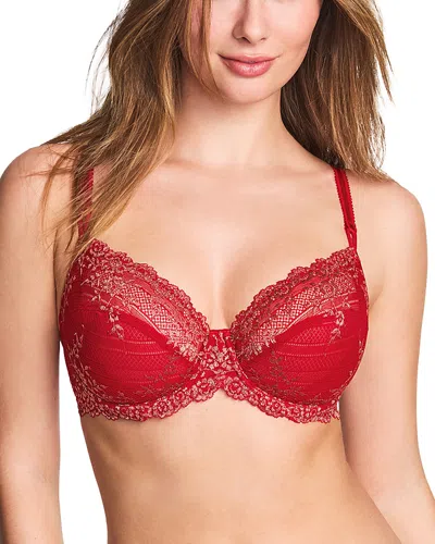 Wacoal Embrace Lace Underwire Bra In Red