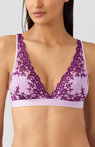 Wacoal Embrace Lace® Wire Free Bralette In Purple