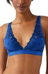 Wacoal Embrace Lace Wire Free Bralette In Beaucpblu