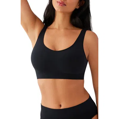 Wacoal Feeling Flexible Seamless Full Busted Bralette In Black