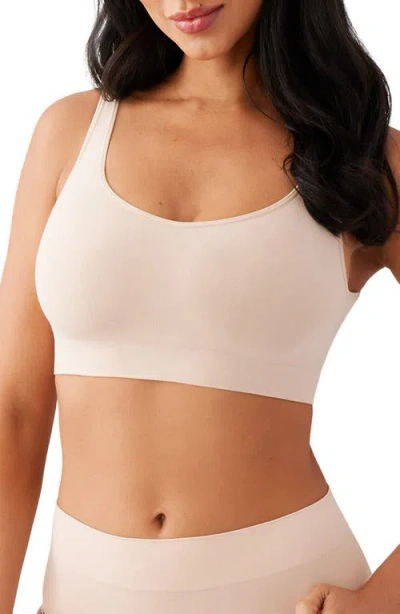 Wacoal Feeling Flexible Full Bust Bralette In Rose Dust