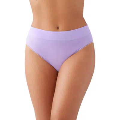 Wacoal Feeling Flexible High Cut Briefs In Purple