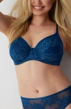 Wacoal Full Bloom Underwire Bra In Blue