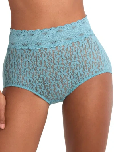 Wacoal Halo Lace Brief In Adriatic Blue