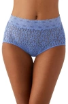 Wacoal Halo Lace Briefs In Blue Hydra