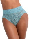 Wacoal Halo Lace Hi-cut Brief Lingerie 870305 In Adriatic Blue