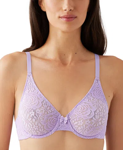 Wacoal Halo Lace Molded Underwire Bra 851205, Up To G Cup