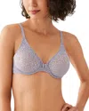 Wacoal Halo Lace Underwire Bra In Gray