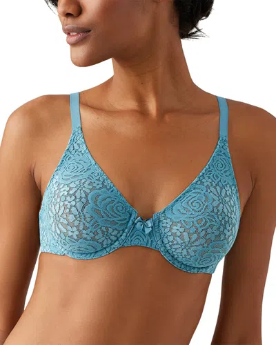 Wacoal Halo Underwire Bra In Blue