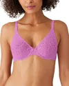 Wacoal Halo Lace Convertible Underwire Bra In Multi