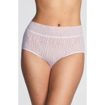 Wacoal High Bar Briefs In White