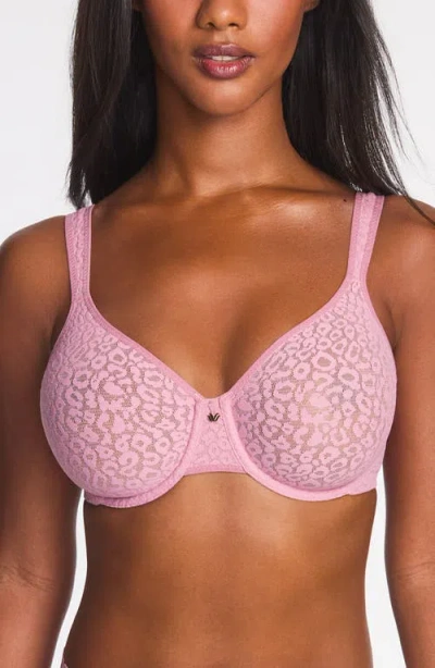 Wacoal High Bar Underwire Bra In Purple
