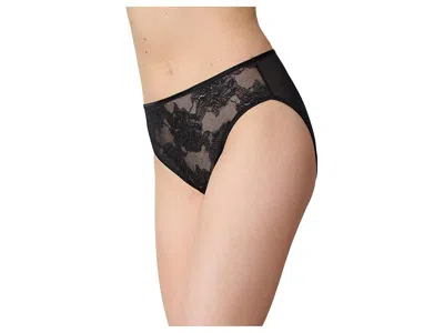 Wacoal High Cut Brief Panty In Black