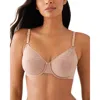 Wacoal High Profile Bra Women Roebuck Floral Lace Stretch Underwire Gbo713 In Neutral