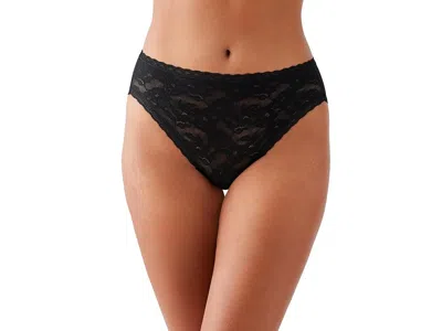 Wacoal High Profile Hi Cut Brief Panty In Black
