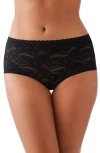 Wacoal High Waist Brief In Black