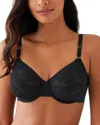 Wacoal High Profile Underwire Unlined Bra In Black
