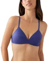 Wacoal How Perfect Contour Wireless Bra In Blue