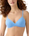 Wacoal How Perfect Contour Wireless Bra In Blue