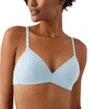 Wacoal How Perfect Contour Wireless Bra In Winter Sky