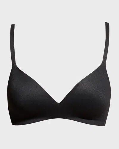 Wacoal How Perfect Soft Cup Wireless Bra In Black