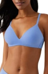 Wacoal How Perfect Soft Cup Wireless Bra In Blue Hydrangea