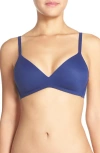 Wacoal How Perfect Wire Free T-shirt Bra In Peacoat