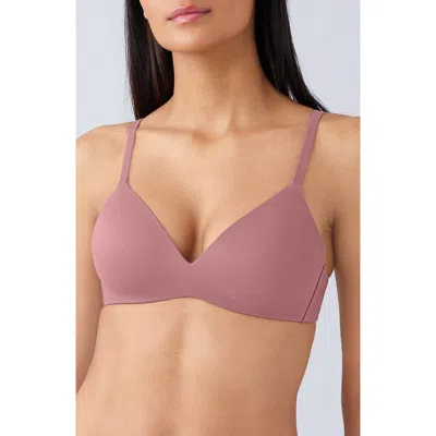 Wacoal How Perfect Wire Free T-shirt Bra In Brown