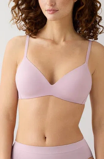 Wacoal How Perfect Wire Free T-shirt Bra In Purple