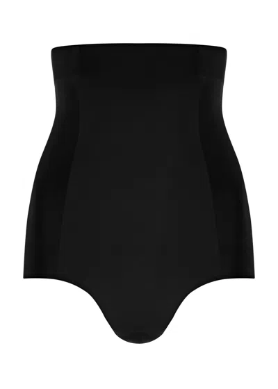 Wacoal Inès Secret Stretch-nylon High-waist Slimming Briefs In Black