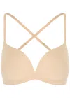 Wacoal Inès Secret Stretch-nylon Soft-cup Bra In Nude