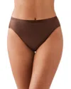 Wacoal Inner Sheen Hi Cut Brief In Chocolate Martini