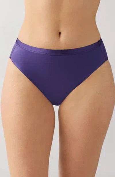 Wacoal Inner Sheen High Cut Bikini In Purple