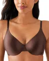 Wacoal Inner Sheen Seamless Underwire Bra In Chocolate Martini