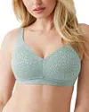 Wacoal Inside Job Side Support Wire Free Bra In Green