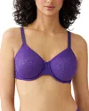 Wacoal Inside Job Underwire Bra In Purple