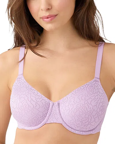 Wacoal Inside Job Underwire Bra In Purple