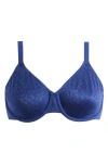 Wacoal Inside Job Underwire Bra In Blue Depths