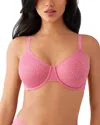 Wacoal Inside Job Underwire Bra In Chateau Rose