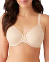 Wacoal Inside Job Bra Women 38h Beige Stretch Adjustable Straps Underwire Erk450 (beige,m) In Sand