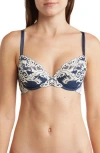 Wacoal Instant Icon Underwire Bra In Blue