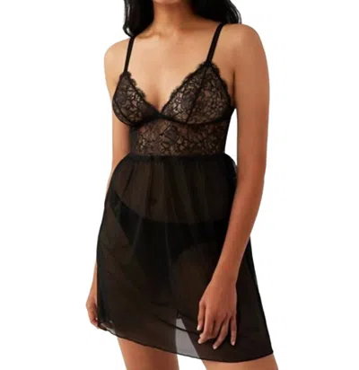 Wacoal It's On Chemise In Night In Black