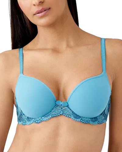 Wacoal La Femme Seamless Underwire T-shirt Bra In Blue