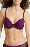 Wacoal La Femme Underwire T-shirt Bra In Purple