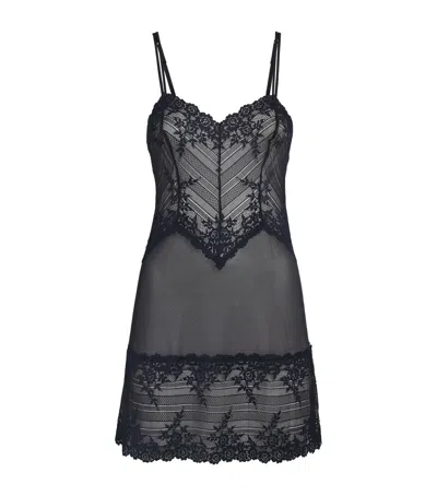 Wacoal Lace Embrace Chemise In Black