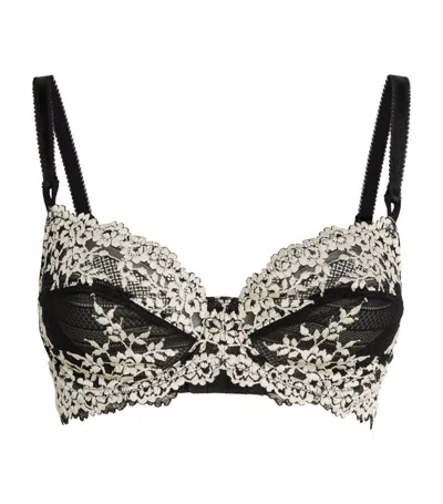 Wacoal Lace Embrace Plunge Bra In Black